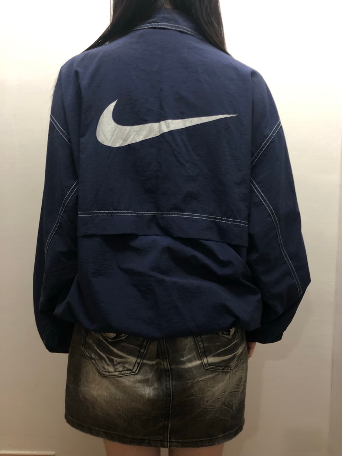 빈티지 나이키 네이비 바람막이 상품이미지9