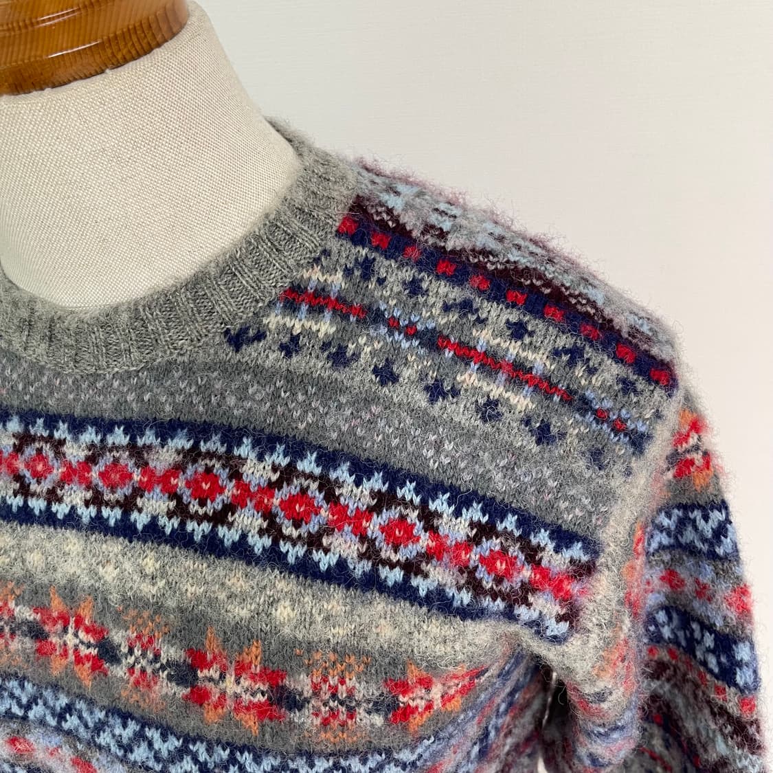 제이미슨스 Jamieson’s 페어아일 니트 XL 105~110 상품이미지3