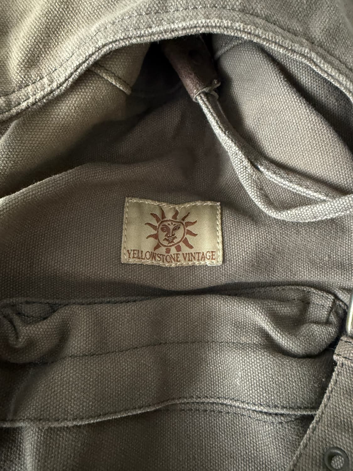 옐로우스톤 빈티지(Yellowstone Vintage) 3포켓 백팩 상품이미지7