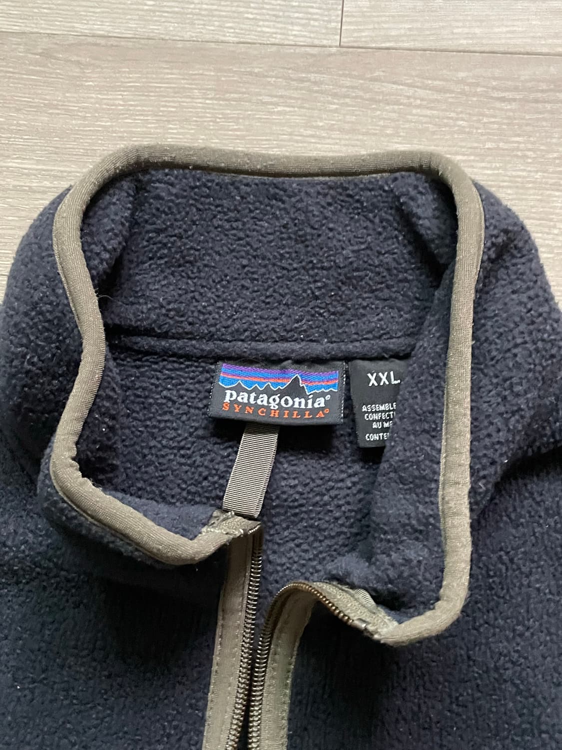 파타고니아 집업 신칠라 레어 챠콜 올리브 patagonia 빈티지 상품이미지3