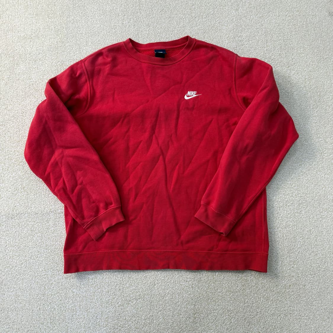 L 나이키 클럽 기모 맨투맨 0209T 상품이미지1