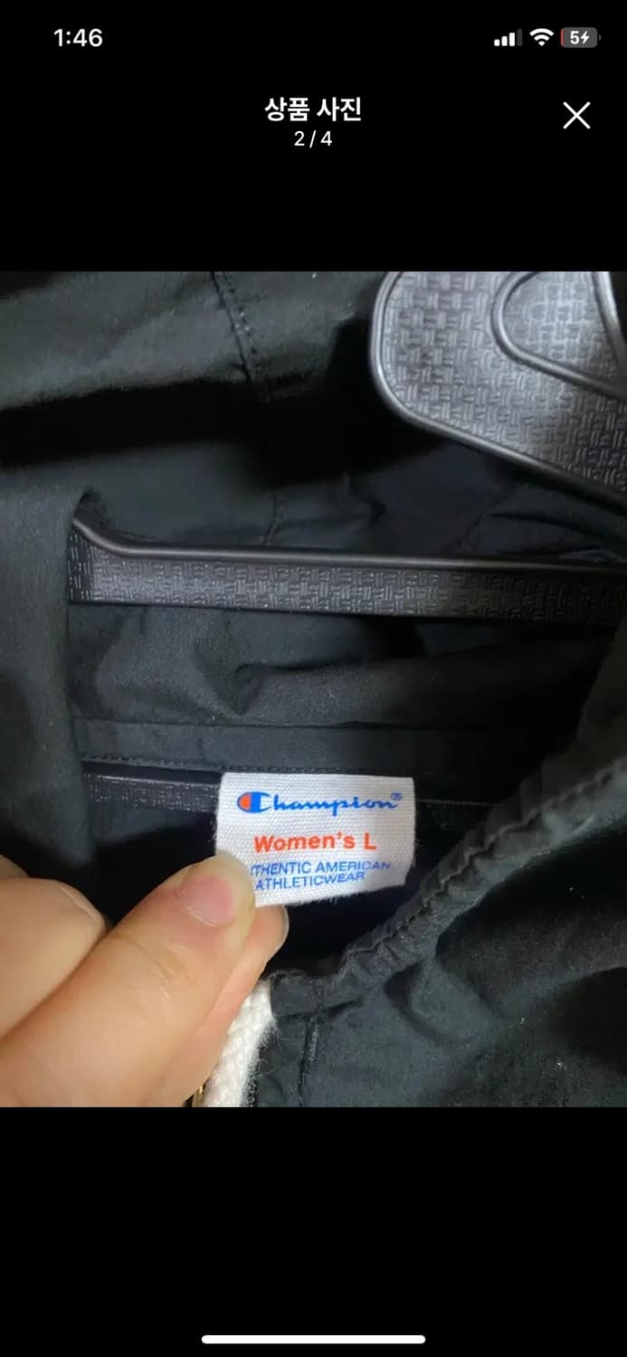 [CHAMPION] 여성용 챔피온 아노락 자켓 L사이즈 상품이미지2