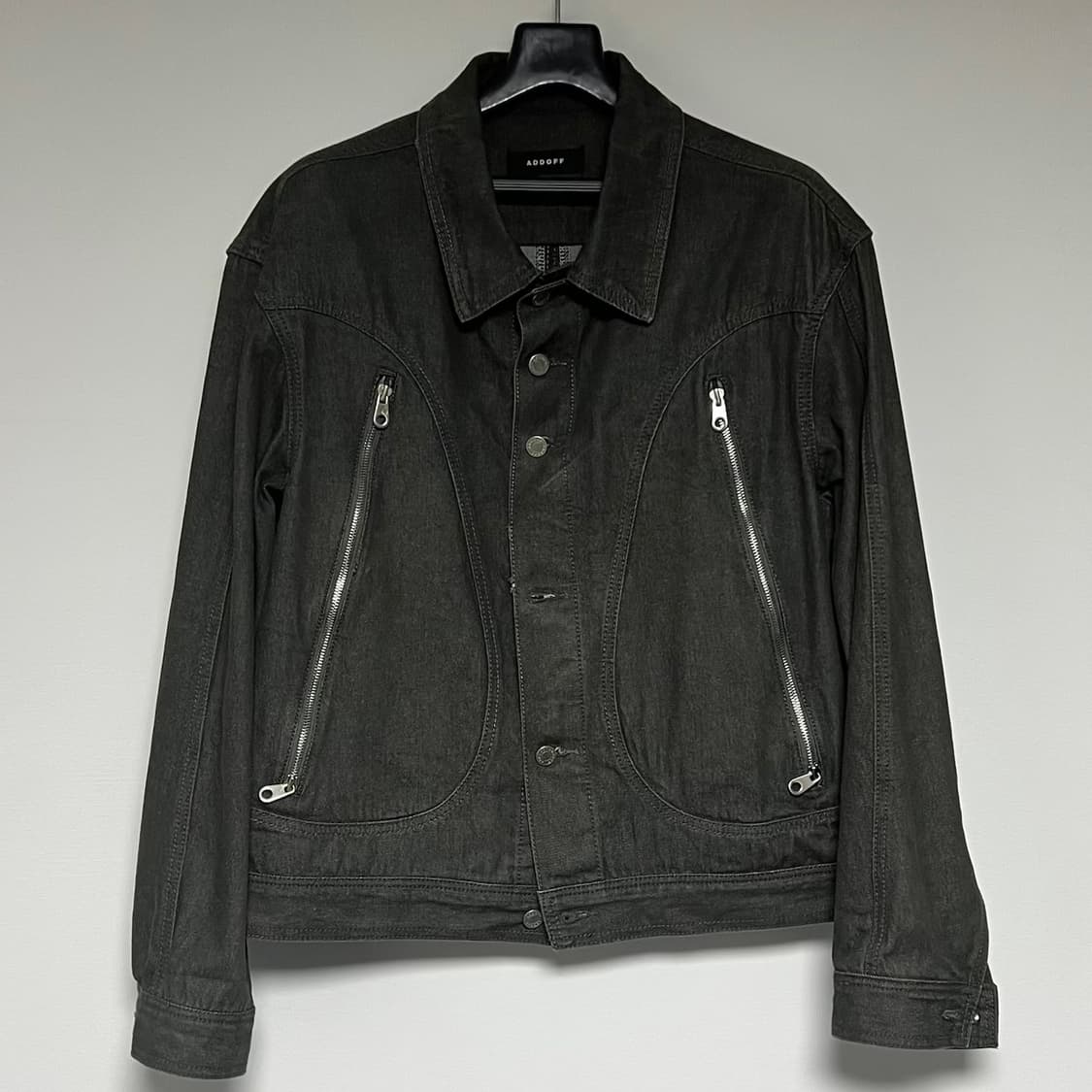 애드오프 SWOLLEN POCKET DENIM CHARCOAL 상품이미지2