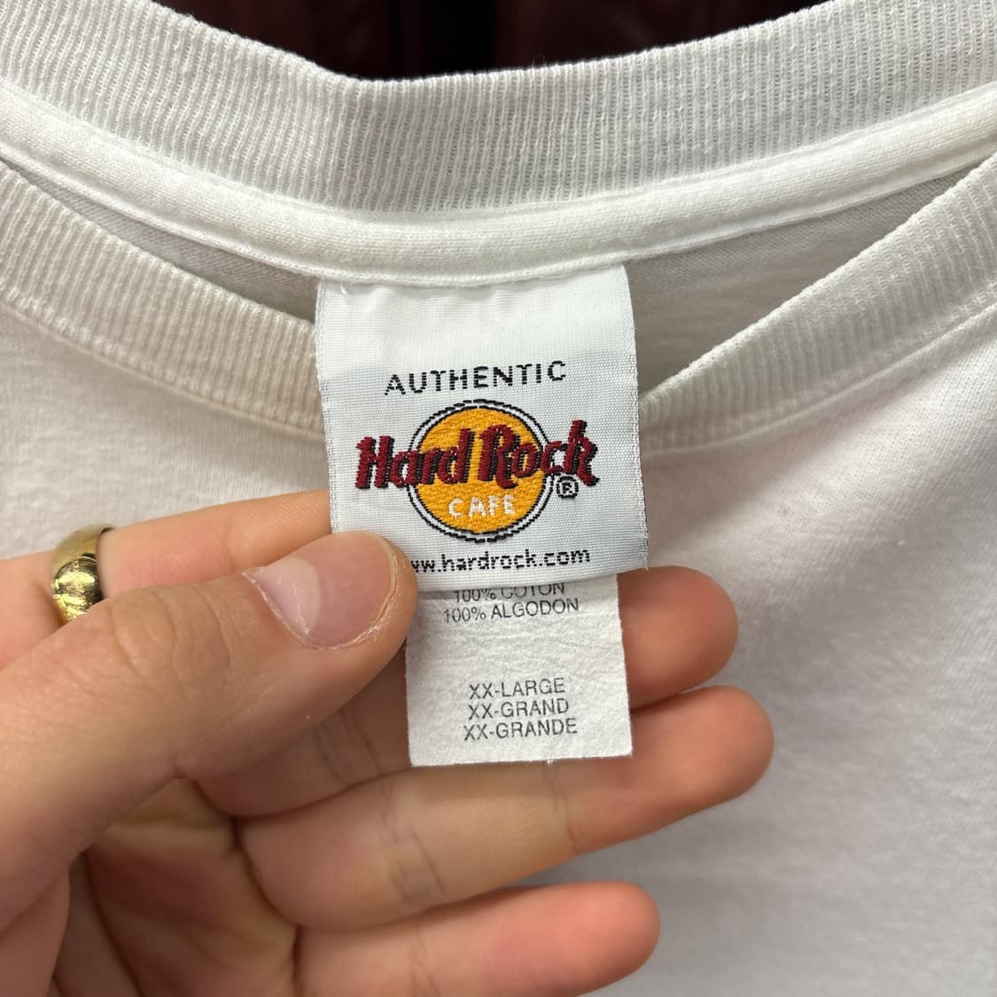 00s 하드락카페 뉴올리언스 블루스 재즈노트 프린팅 티셔츠 N1214 상품이미지7