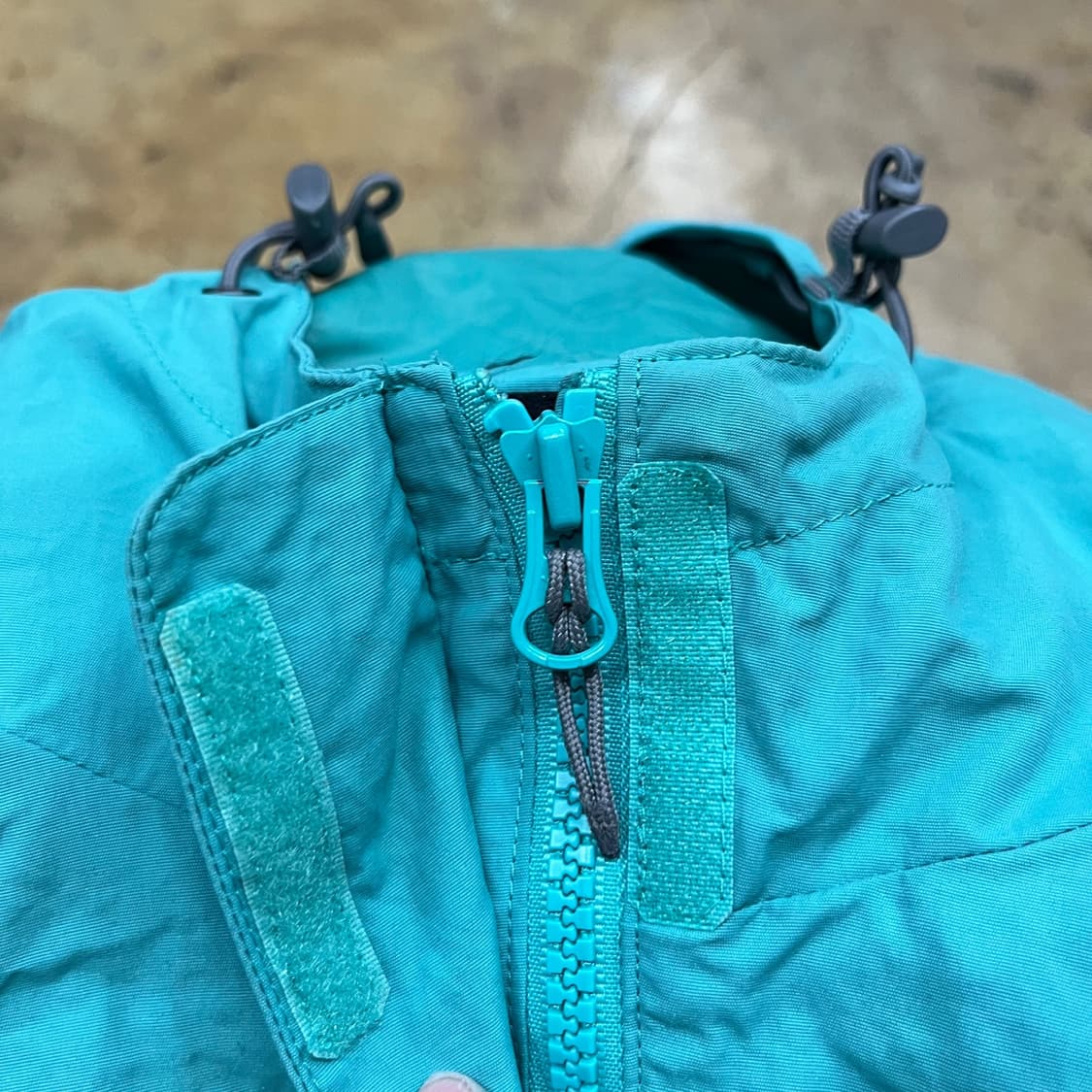 [정품/90,L] 노스페이스 바람막이 후드 자켓 민트 b14 상품이미지7