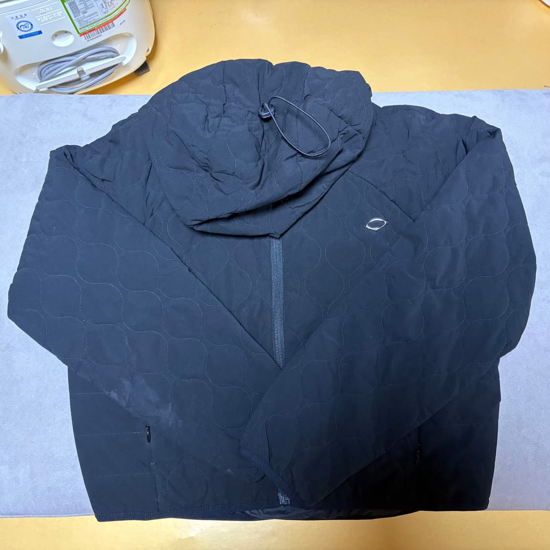 미스치프 롬버스 퀄티드 패딩 블랙M 상품이미지3