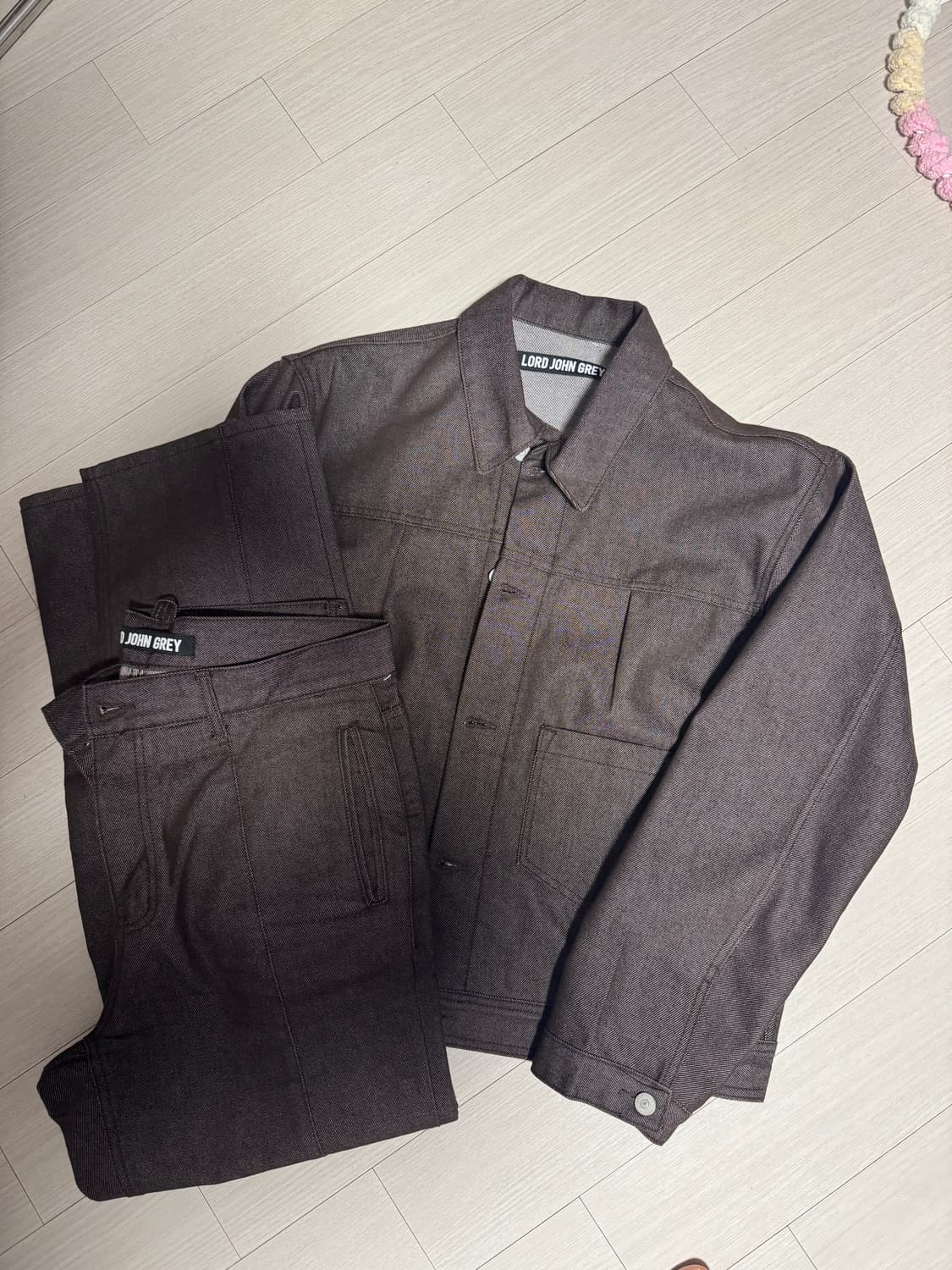 로드 존 그레이 브라운 셋업 XL 상품이미지1