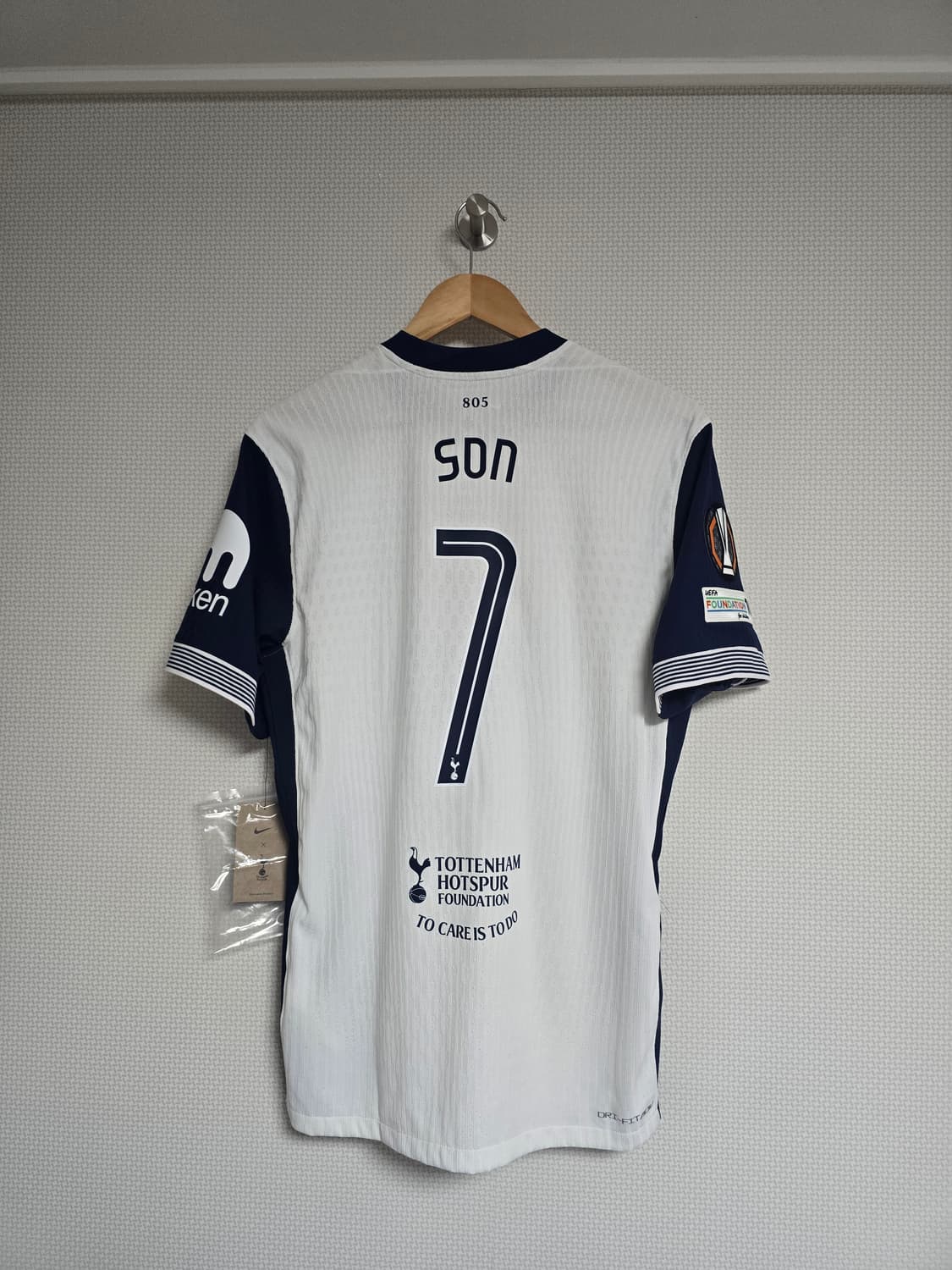 24-25 토트넘 홈 어센틱 유니폼 손흥민 유로파 FINAL 상품이미지1