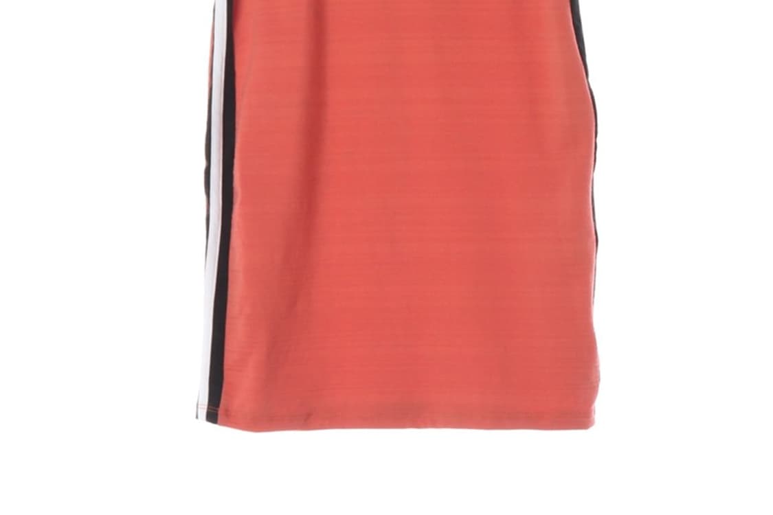 FUBU Y2K 스트릿 슬림핏 사이드라인 반팔 원피스 S 상품이미지5