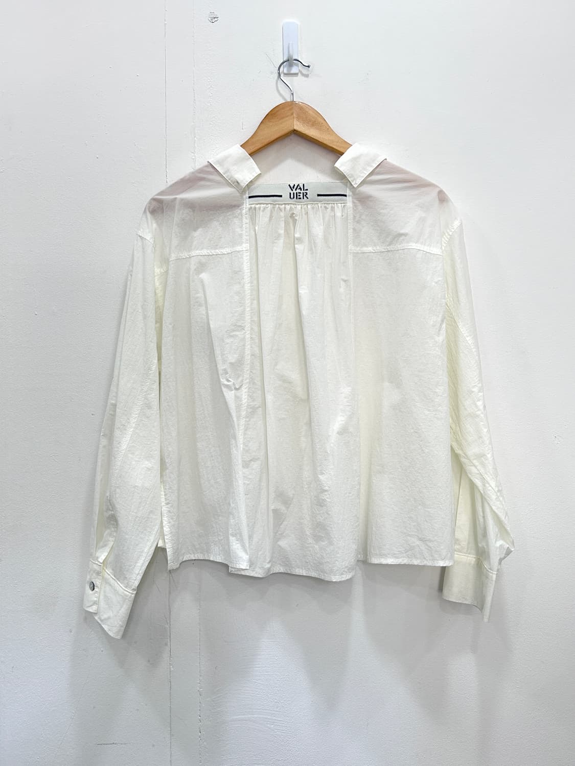 VOV 보브 바스락 오버핏 셔링 블라우스 여성 55-66 상품이미지5