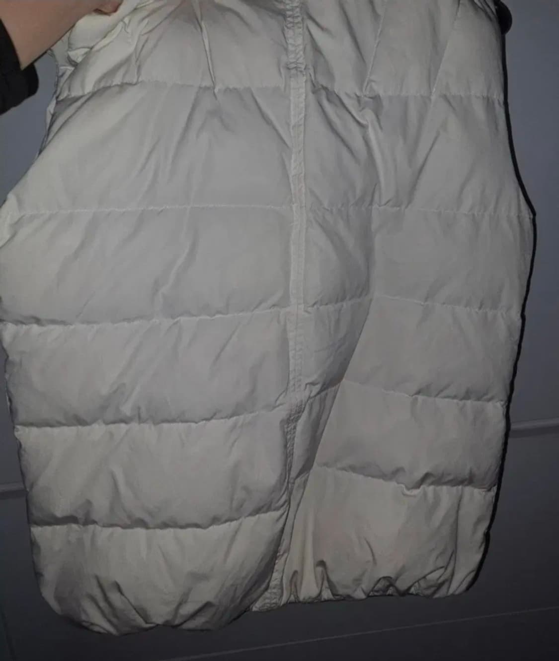 C.P.컴퍼니 고글 후드 패딩 조끼 구형 아이보리 상품이미지2