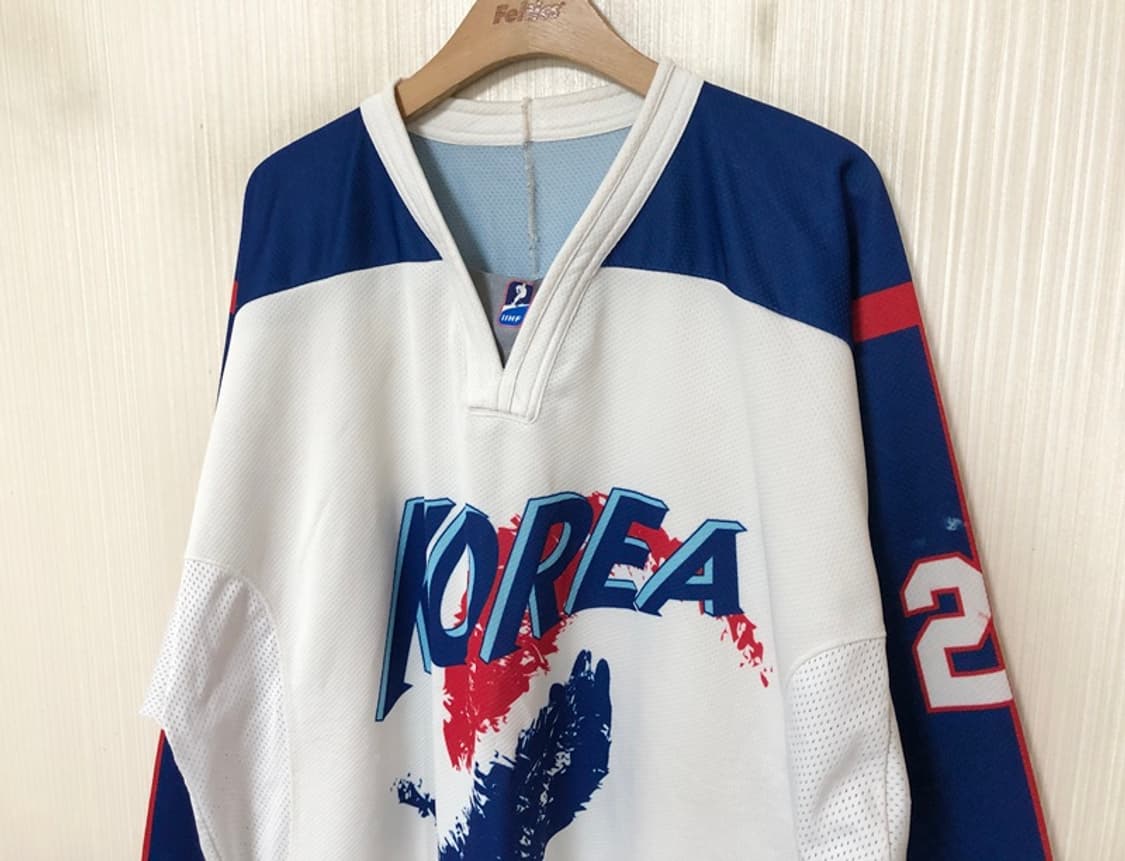 대한민국 아이스하키 국가대표 선수실착유니폼 XXL(홈) #20 상품이미지6