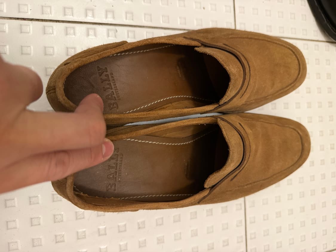 빈티지 발리 스웨이드 로퍼 255-260 사이즈감 상품이미지5