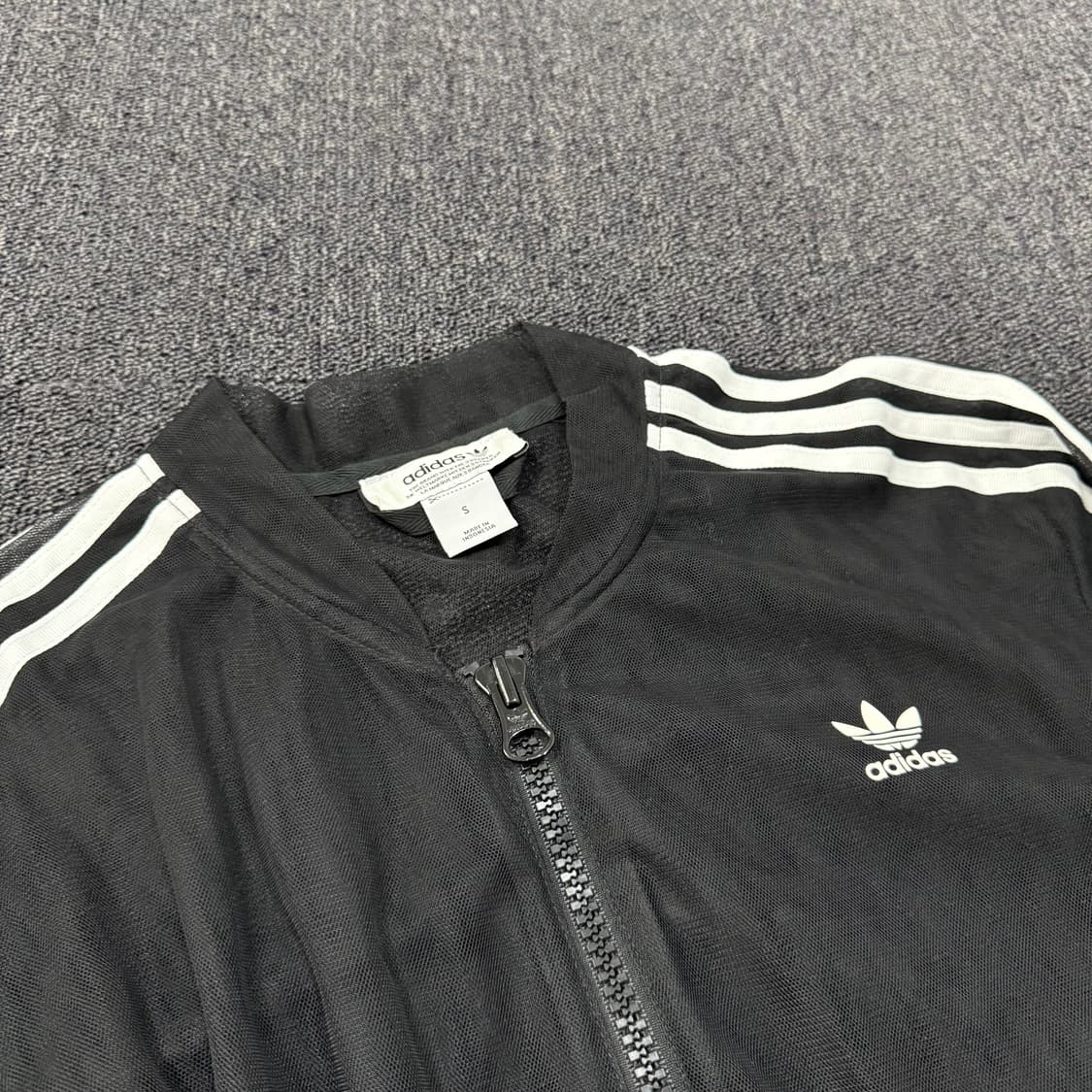아디다스 시스루 삼선 져지  상품이미지9