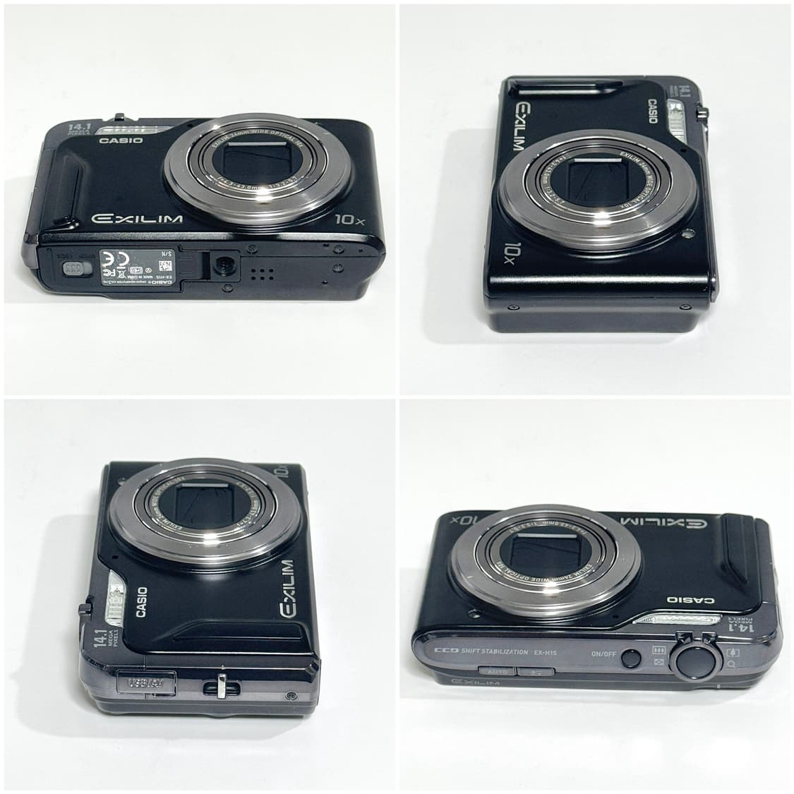 카시오 엑슬림 H15 블랙 빈티지디카 상품이미지4