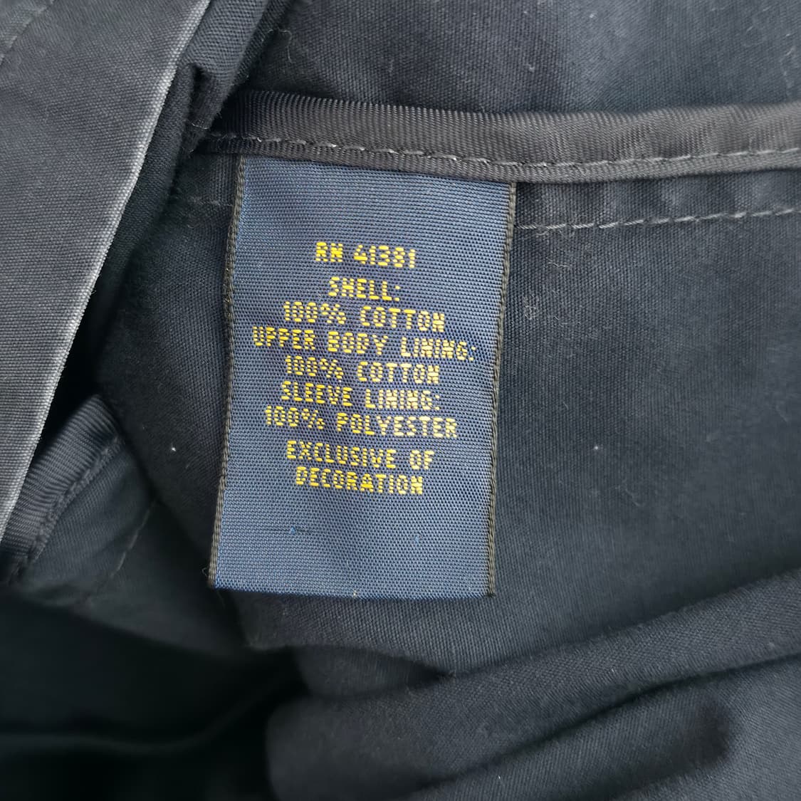 [L] 폴로 랄프로렌 네이비 베이포트 코튼 자켓 상품이미지5