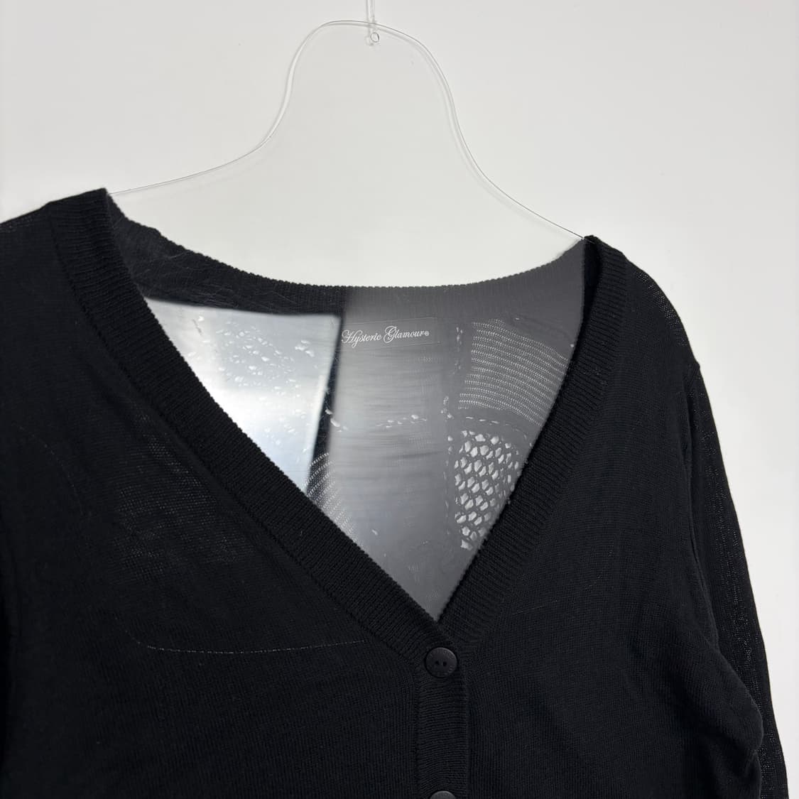 히스테릭글래머 패턴 니트 가디건 상품이미지3