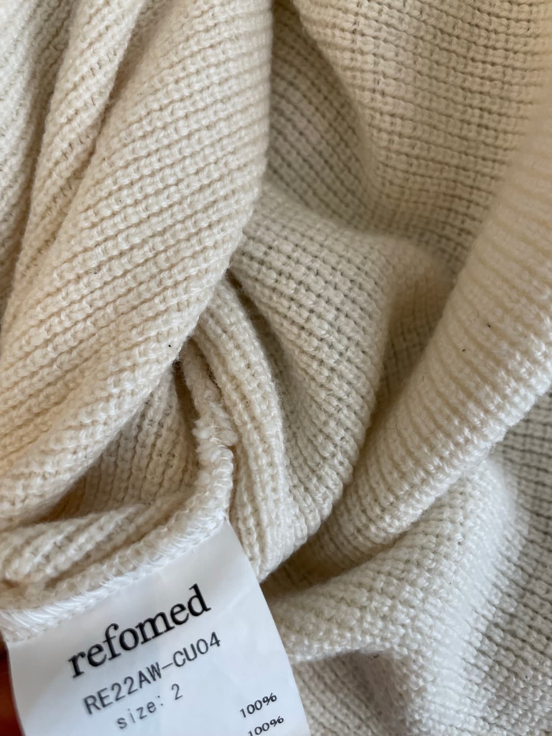 리포메드 Two-Tone Waffle Thermal Top  상품이미지3