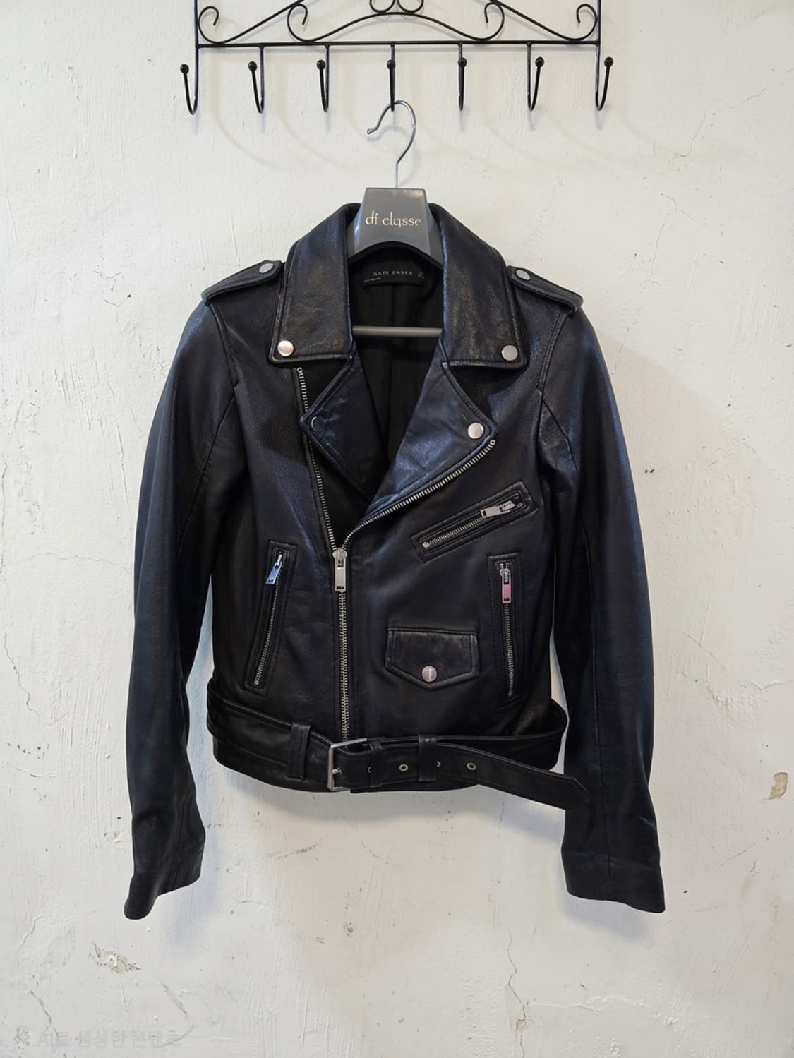 ZARA WOMAN 라이더 블랙 자켓 S 상품이미지1