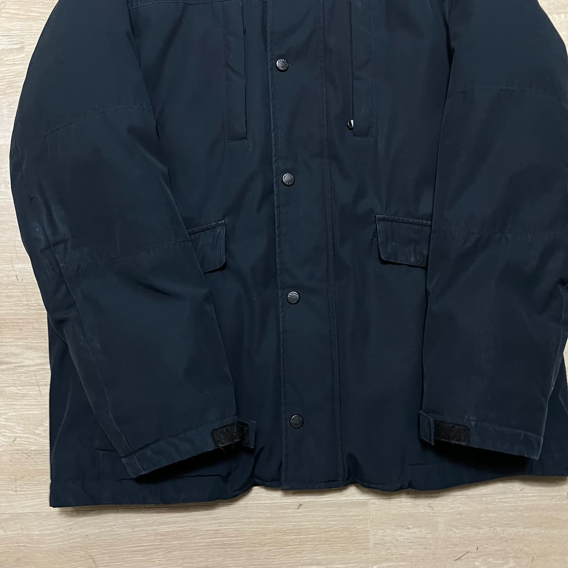 마이클코어스 퍼후드 포켓 야상패딩 점퍼 [네이비] L/100 상품이미지3