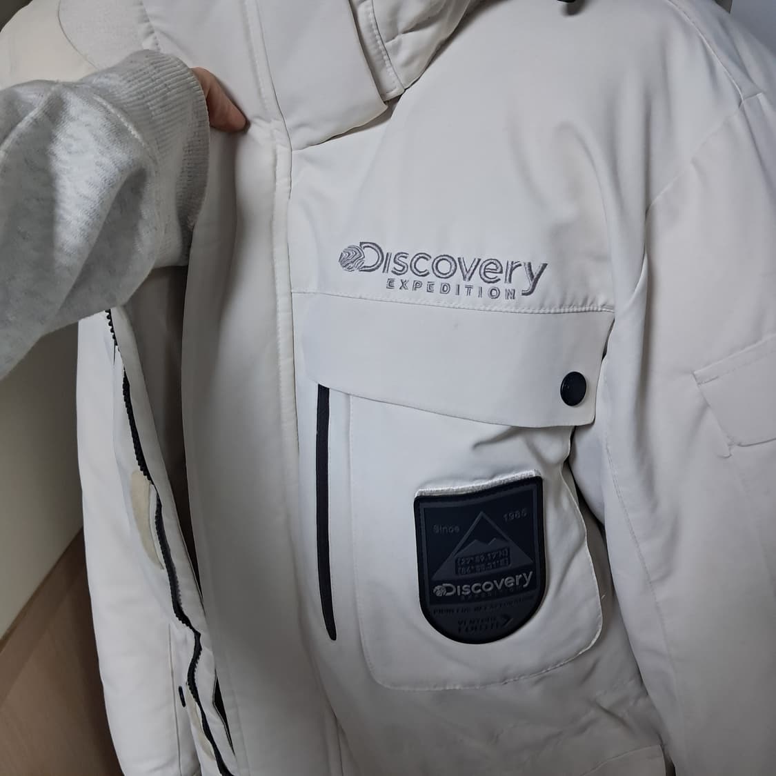 디스커버리 남성 패딩 구스다운  100 상품이미지5