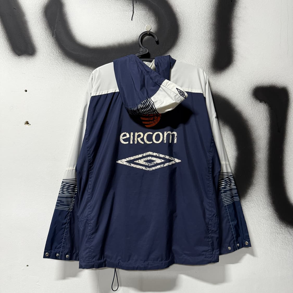 엄브로 00s 올드스쿨 풀 집업 윈드브레이커 자켓 상품이미지2