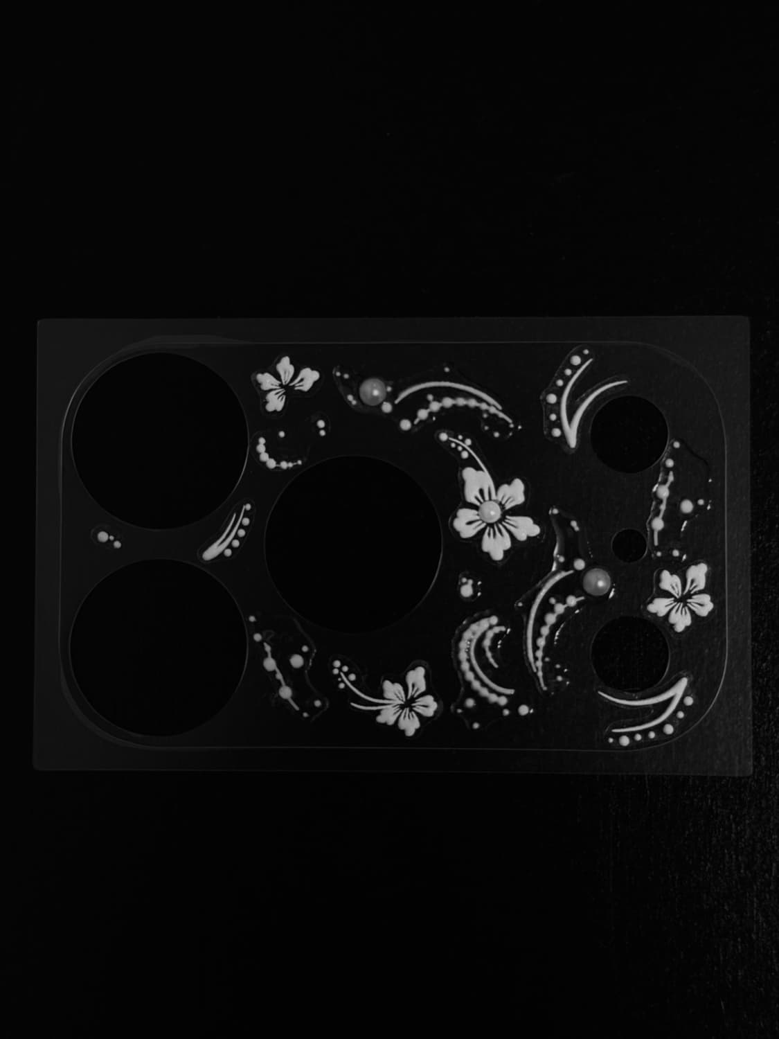 iphone 17pro/max white flower film 상품이미지1
