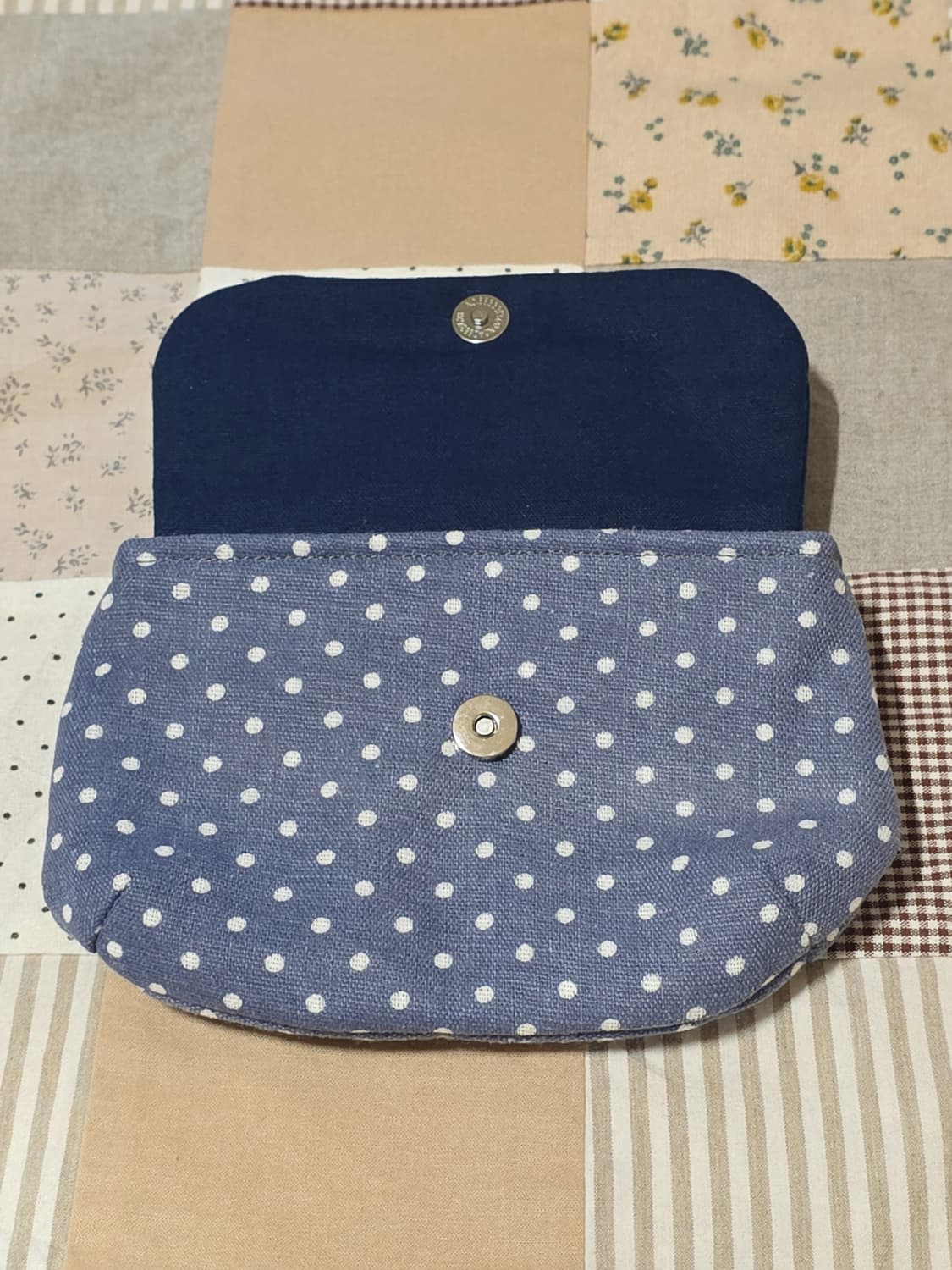 핸드메이드 도트 파우치 상품이미지3