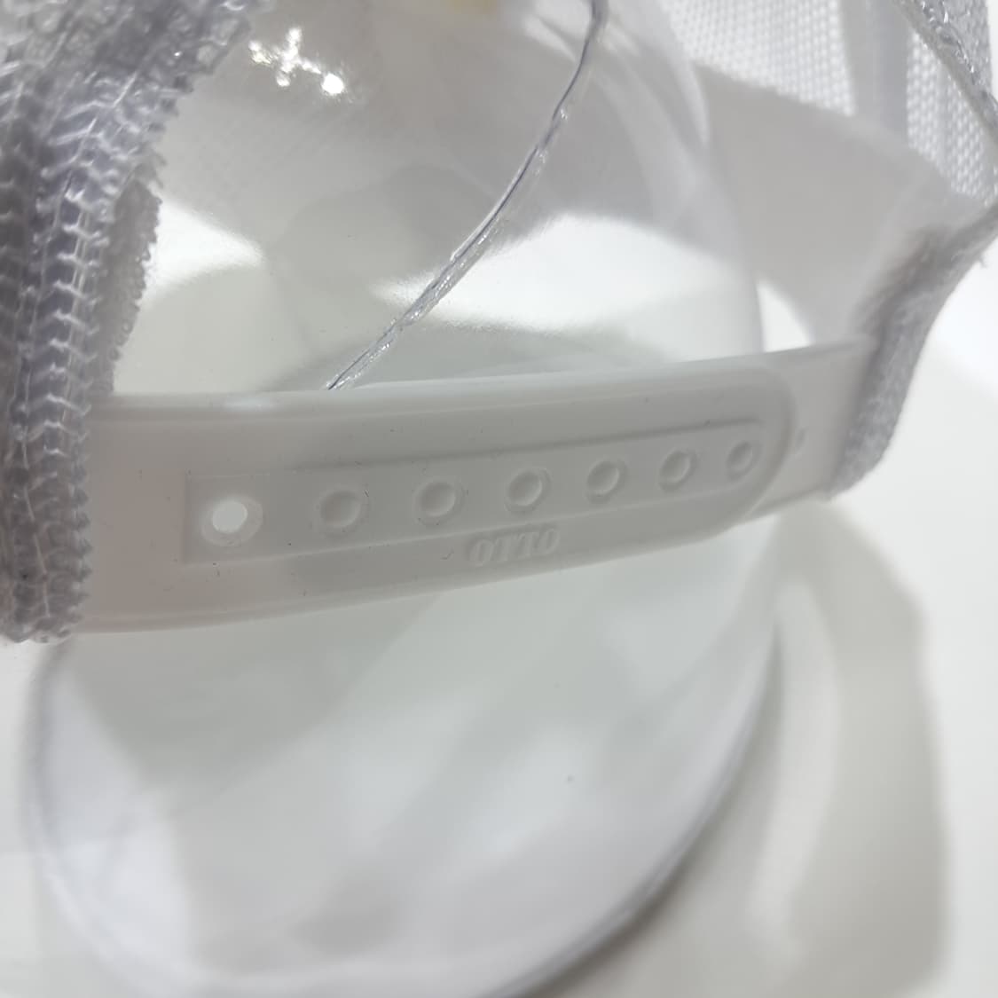 OTTO HABU 캐릭터 자수 화이트 메쉬 트러커 로프캡 P2059 상품이미지6