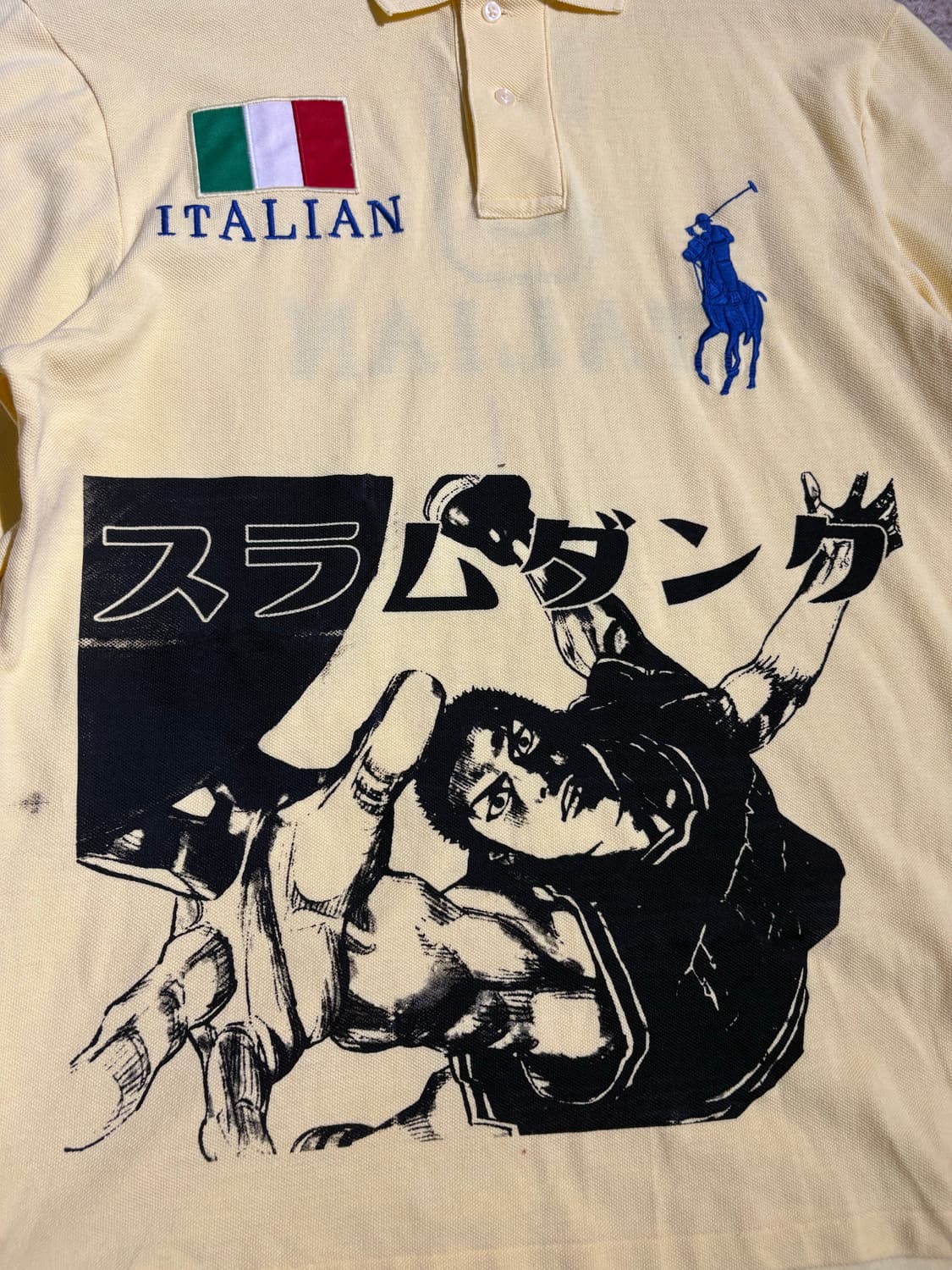 폴로 빅포니3 이탈리아 치프키프 커스텀 카라 슬리브 티셔츠 상품이미지4