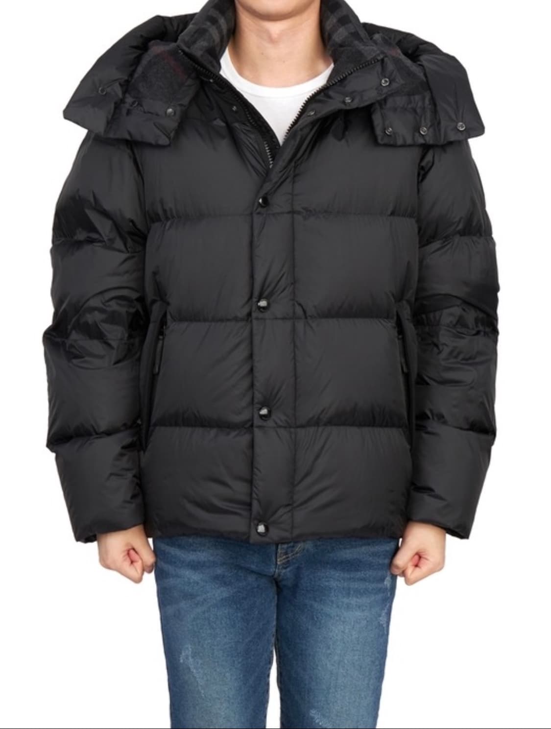 버버리 남성 블랙 패딩 L 팝니다 상품이미지1