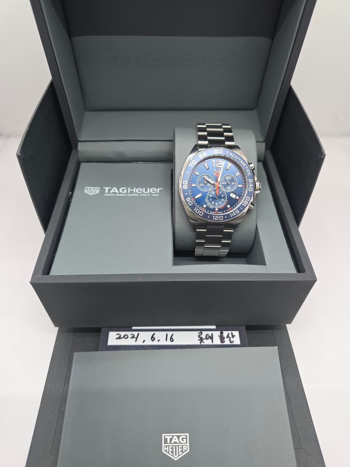 태그호이어 포뮬러1 크로노 21년식 쿼츠 상품이미지1