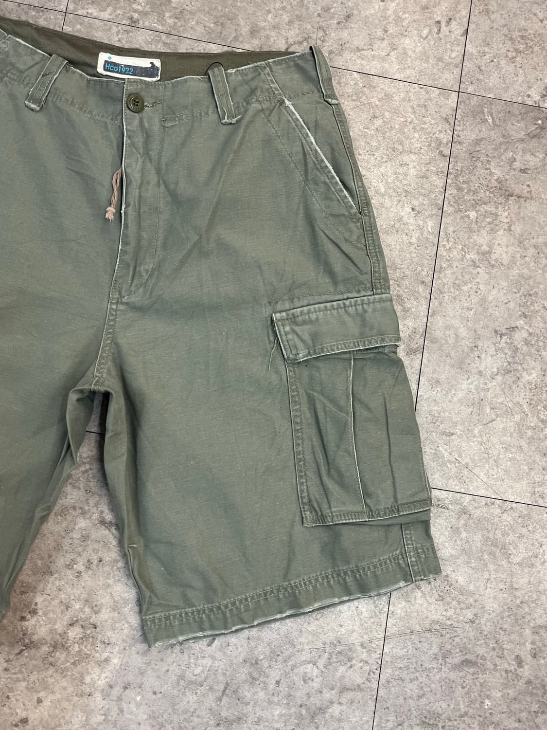 빈티지 카고 하프 팬츠 카키 #csz3513 상품이미지5