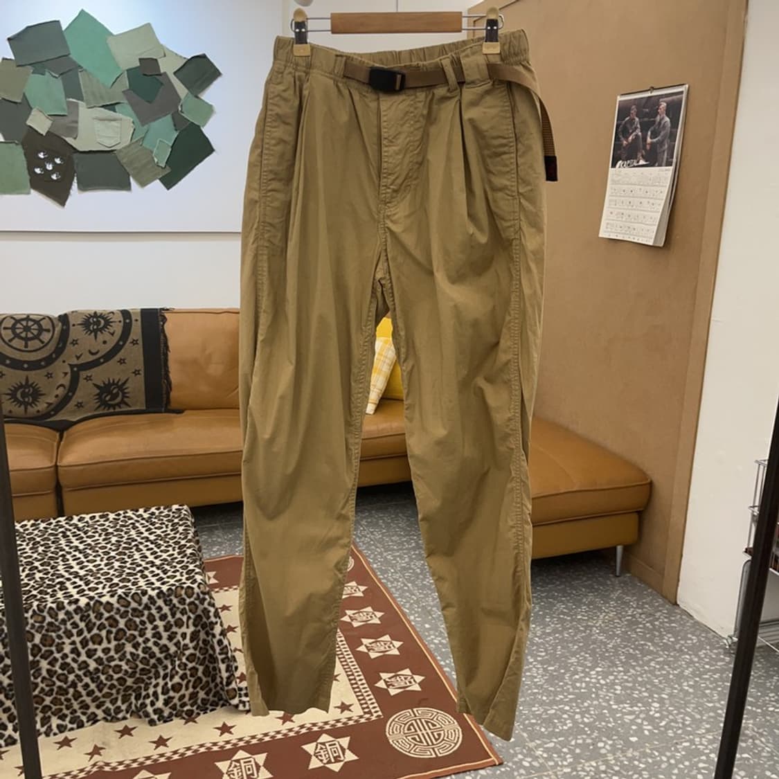 그라미치 워크웨어 아메카지 벨티트 코튼팬츠 면바지 S C08916 상품이미지3