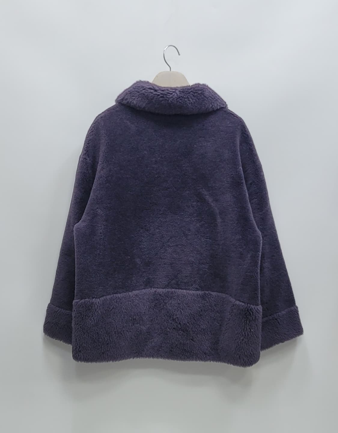 크로앤차이 21FW 호주산 양모100%  숏 코트 / 여 55 퍼플
 상품이미지2