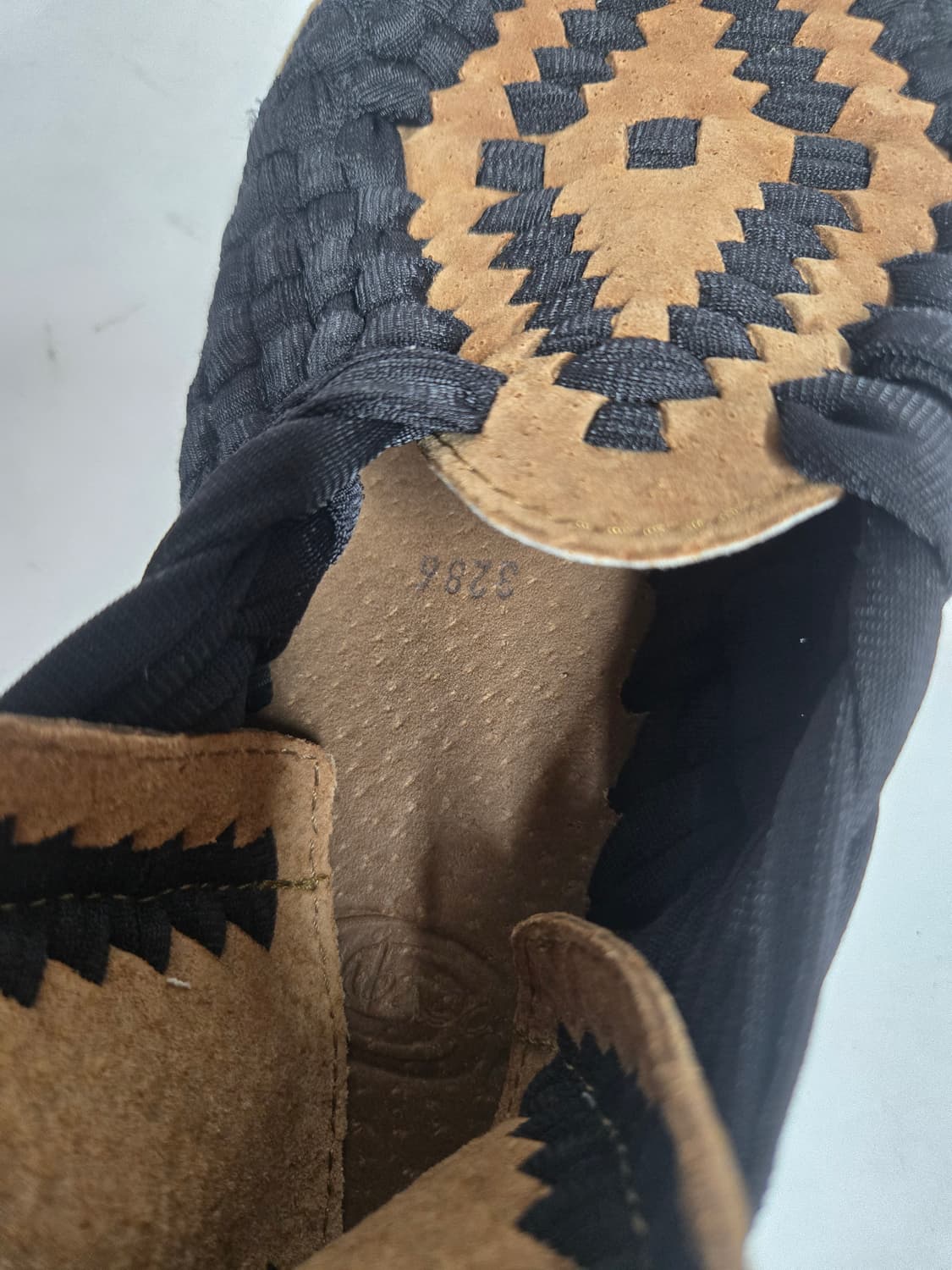 츄바스코 아즈텍 샌들 블랙/브라운 M6W8 상품이미지10