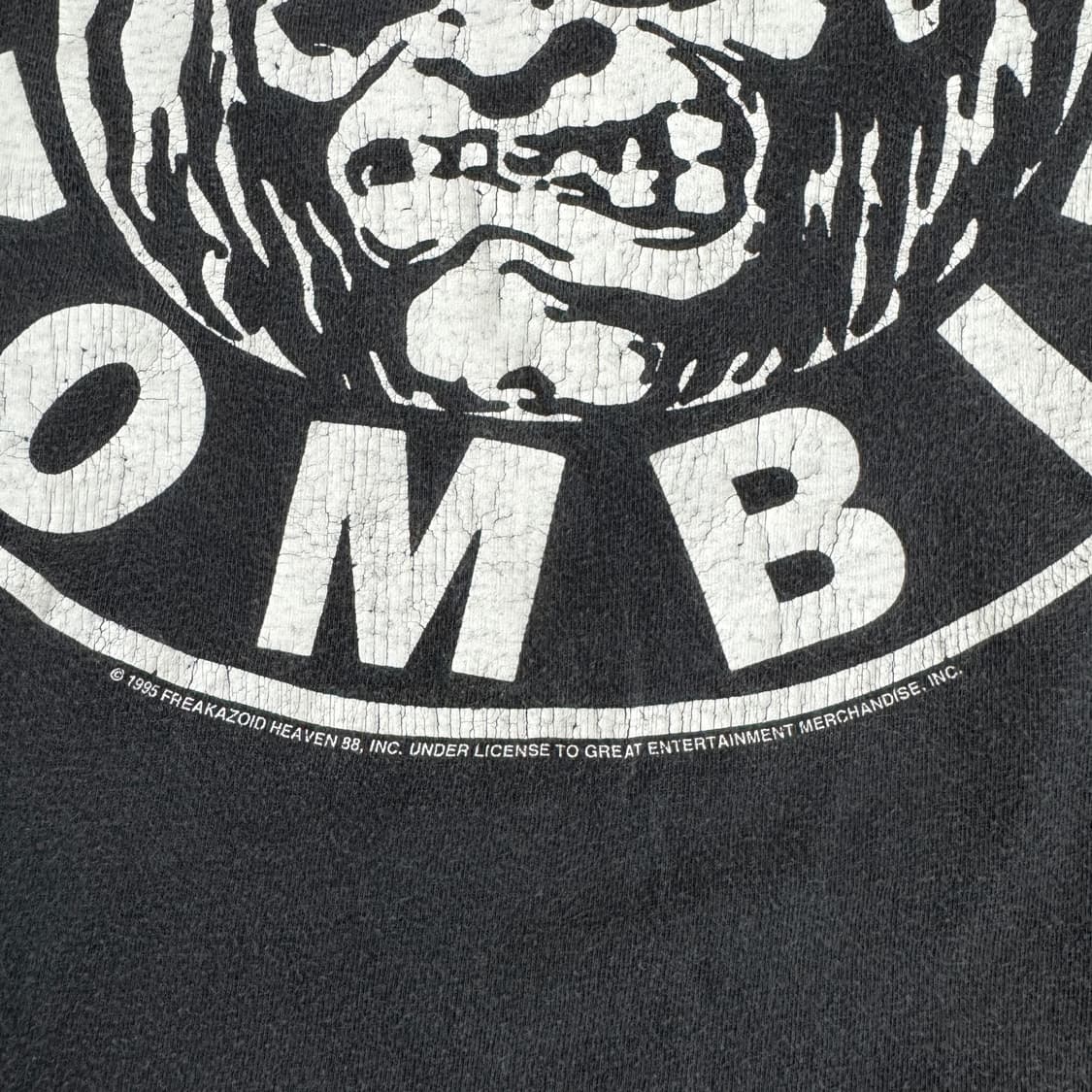 빈티지 90s White Zombie 화이트좀비 데몬 티셔츠 상품이미지7