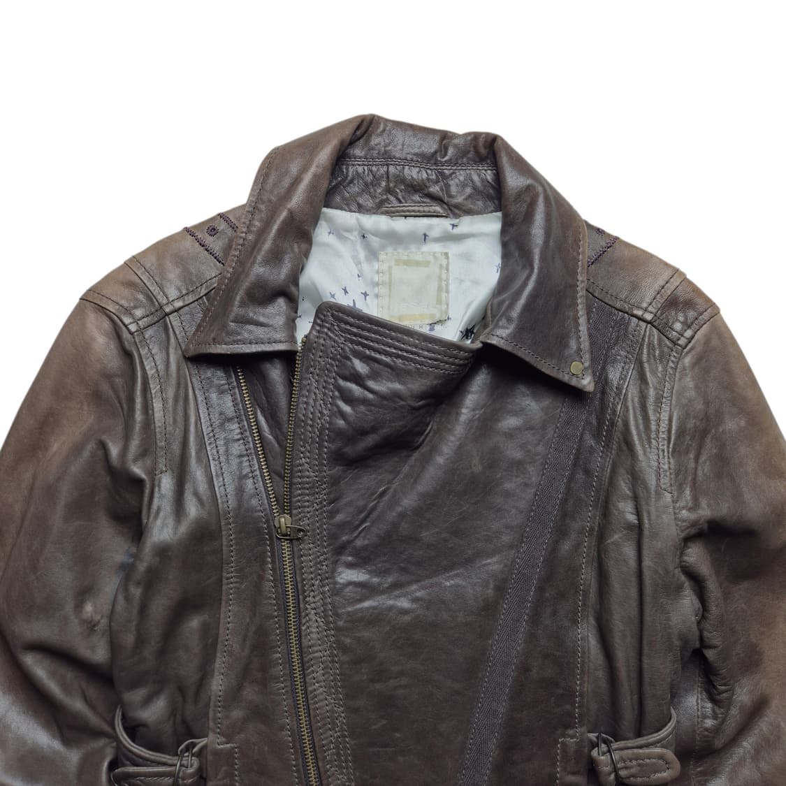 [M] 디젤 양가죽 라이더 자켓 상품이미지2