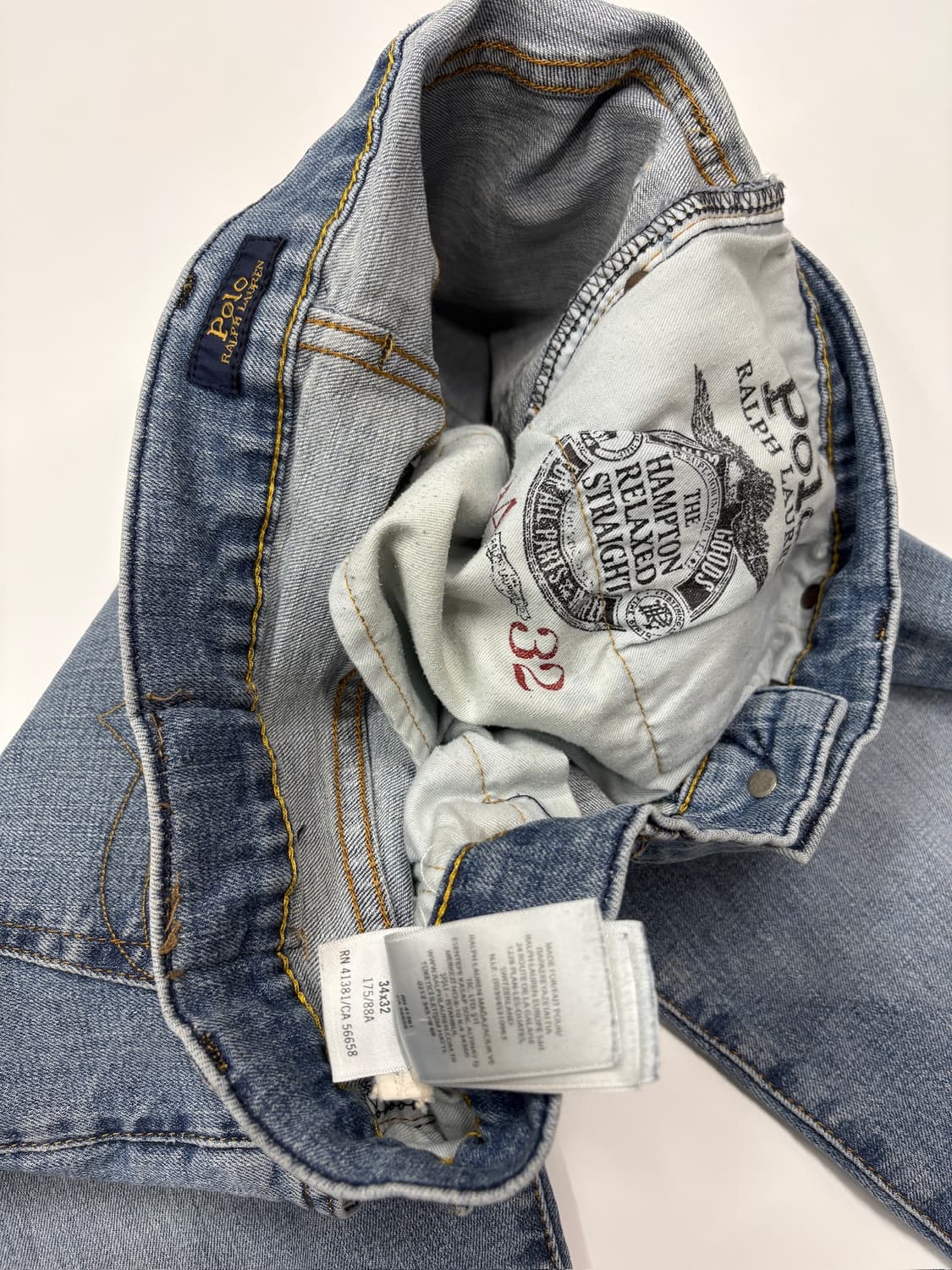 (32) Polo Ralph Lauren 폴로랄프로렌 스트레이트 데님팬츠 상품이미지5