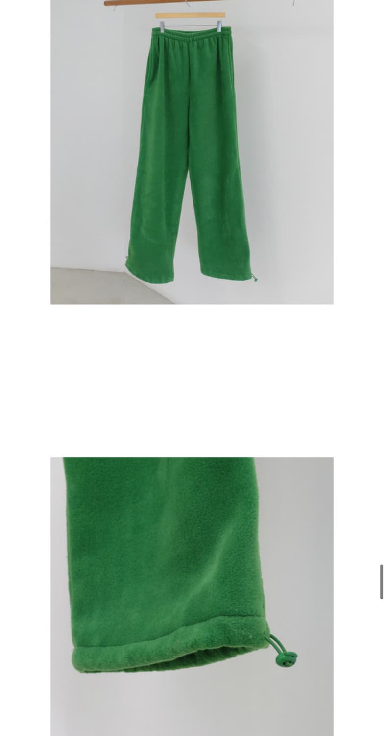 더이모션 후리스팬츠 상품이미지2