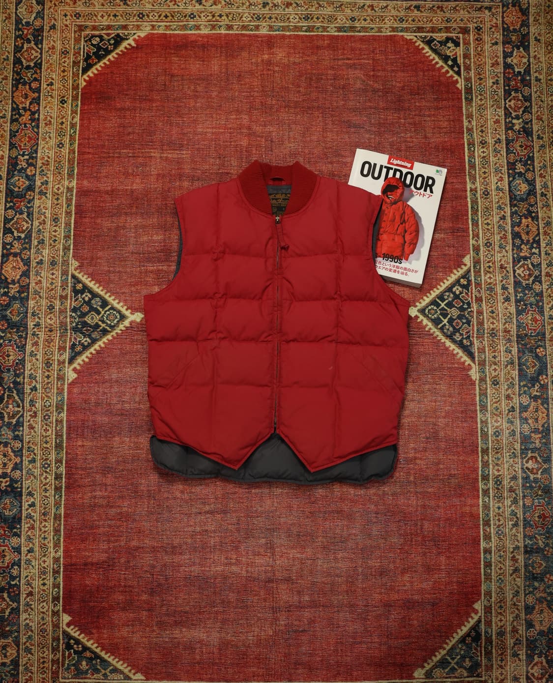 90s 빈티지 에디바우어 다운 베스트 판매 상품이미지1