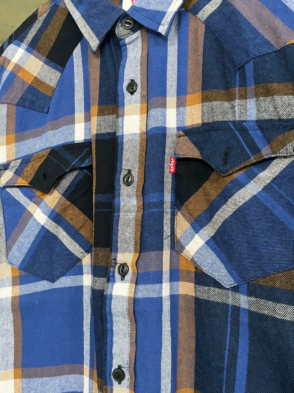 Levi's Check Western Shirt 상품이미지3