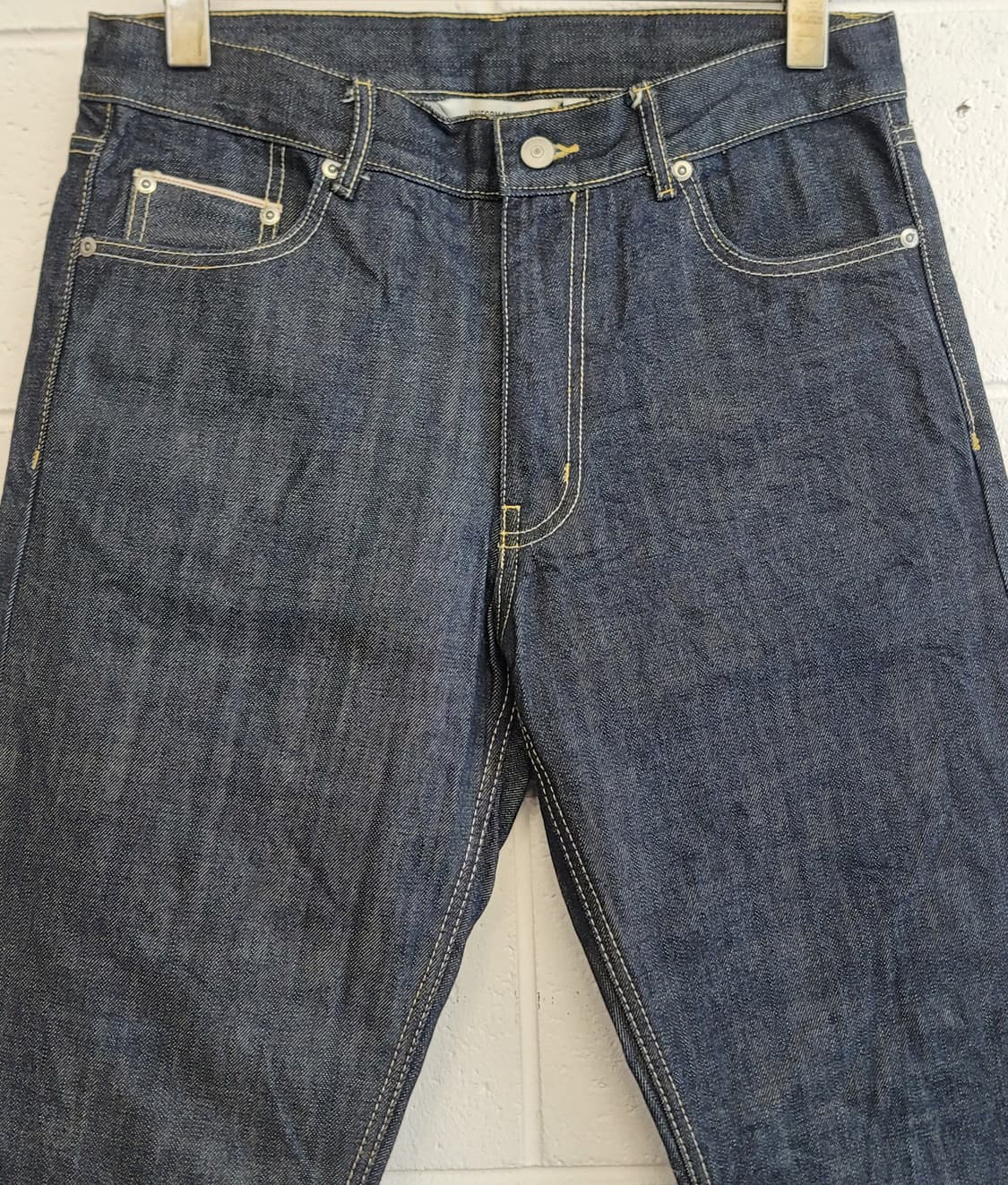 유니폼브릿지 생지데님 레귤러핏 데님팬츠(청바지) 판매 상품이미지3