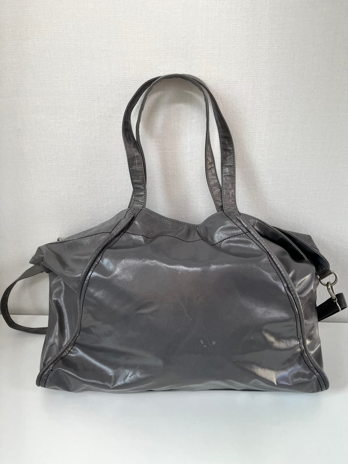 마뗑킴 빅 쇼퍼백 그레이 상품이미지2