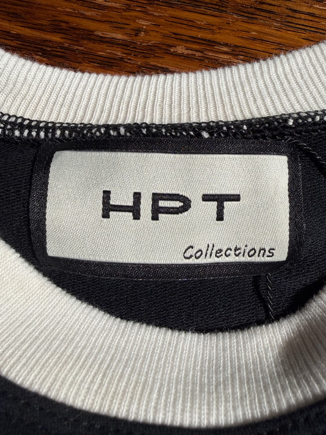 HPT Collections Black Ringer Tee 상품이미지5
