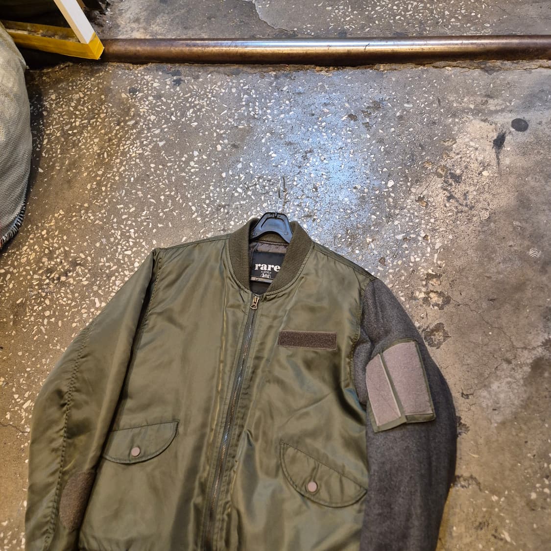 M 팔배색 카키 MA-1 항공점퍼  상품이미지5