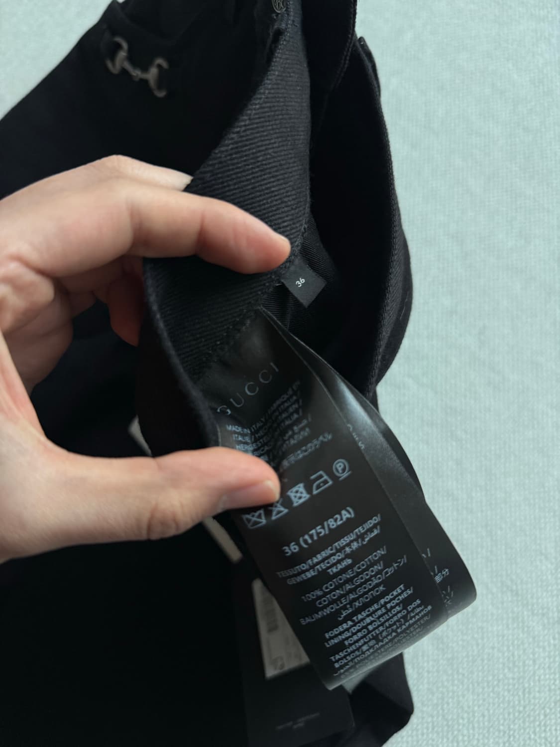 구찌 홀스빗 팬츠 36 상품이미지7