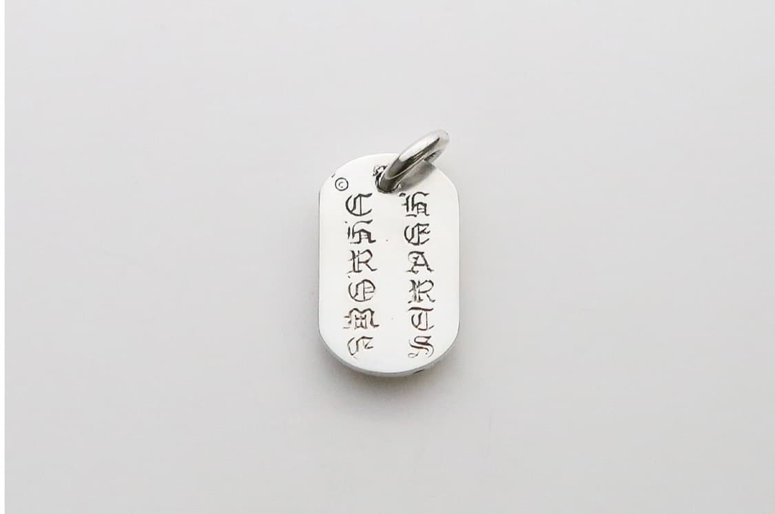 크롬하츠 세메터리 레이즈드 도그택 펜던트 상품이미지2