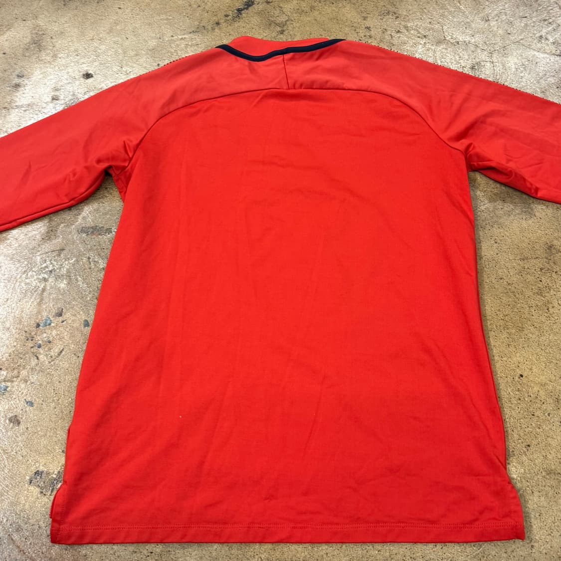 [정품/S] 나이키 스우시 17-18 파리생제르망 반집업 긴팔티 b10 상품이미지4