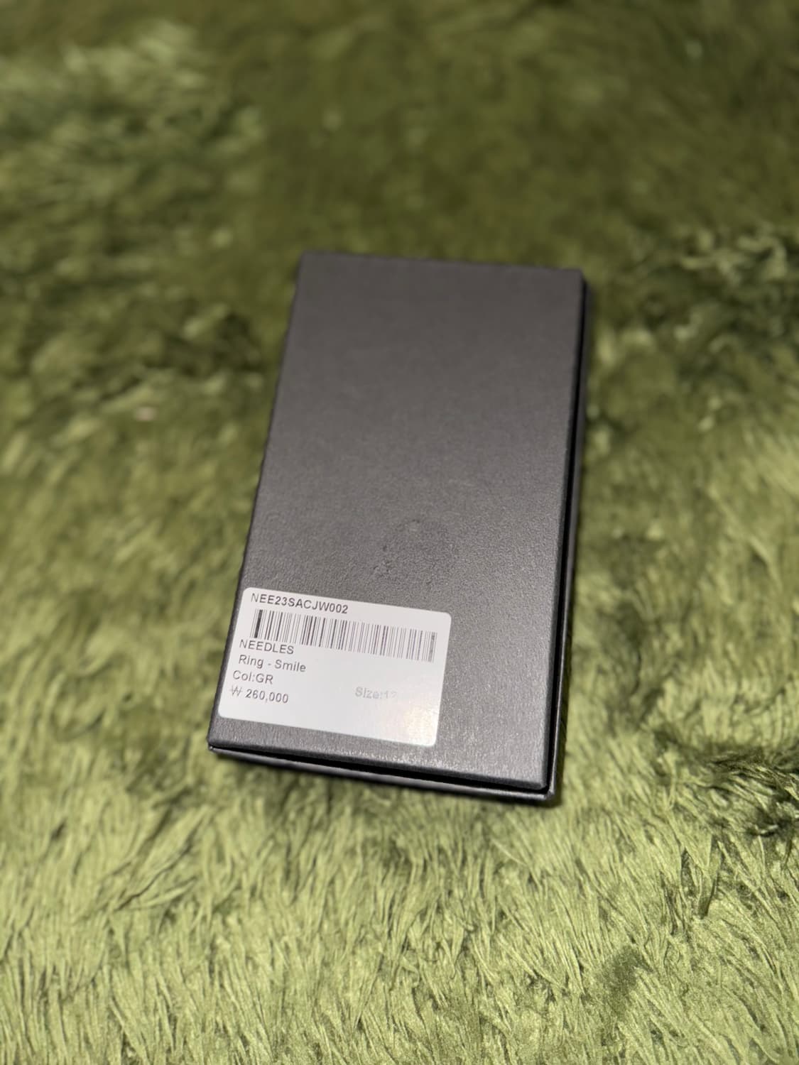[17] NEEDLES 니들스 스마일 로고 실버 925 반지 링 상품이미지8
